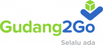 Logo Gudang2Go, Selalu Ada, menggambarkan keberlanjutan dan keandalan.